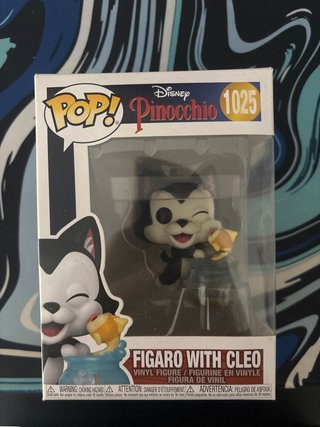 Funko Pop Disney Pinocchio Figaro with Cleo 1025