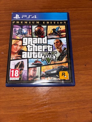 GTA V (Grand Theft Auto 5) Premium Edition PS4