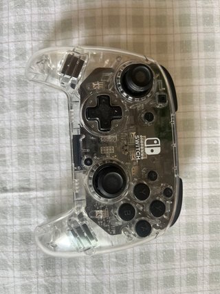Mando Pro Controller Nintendo Switch Transparente