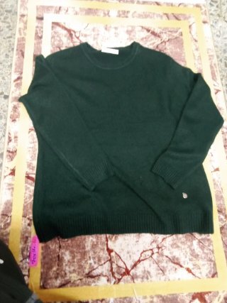 Jersey de invierno verde