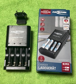 Cargador de pilas Ansmann Powerline 4 Smart
