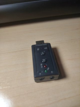 Tarjeta Sonido USB 7.1