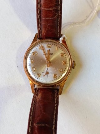 Reloj Festina Mecánico Mujer Dorado Marrón