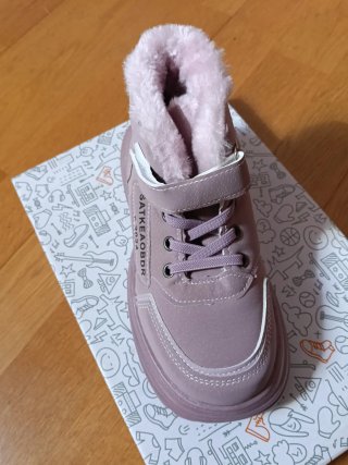 Botines infantiles colo Rosa