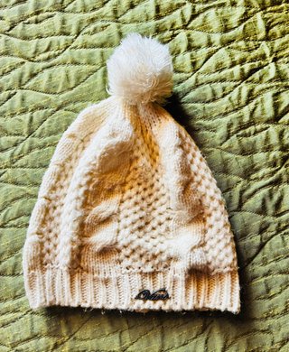 Gorro Vans lana trenzado pompón