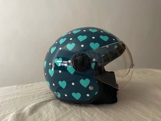 Casco de Moto Estilo Scooter