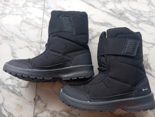 Botas de nieve Quechua niño negras
