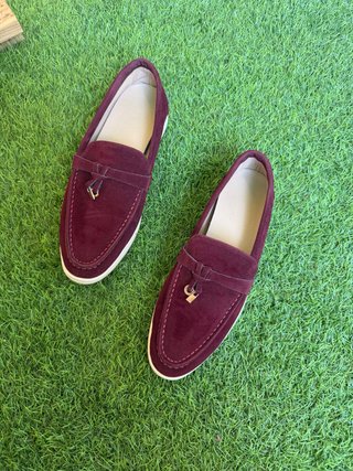 Mocasines Burdeos