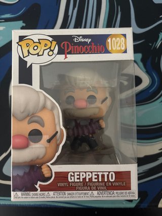 Funko Pop Geppetto Disney 1028