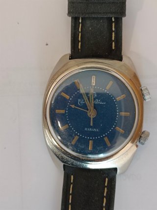 Reloj Cuervo y Sobrinos Habana Alarma