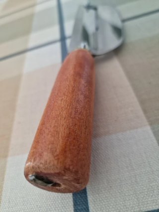Pelador Lek Aranyik Acero Inoxidable Mango Madera