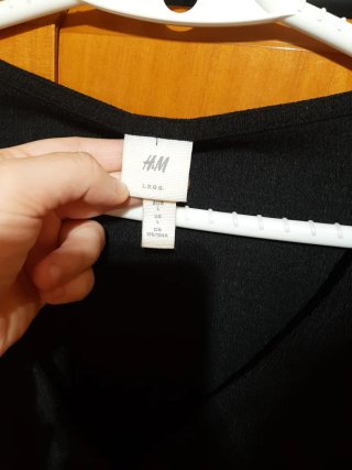Mono largo H&M negro talla L nuevo sin etiquetas