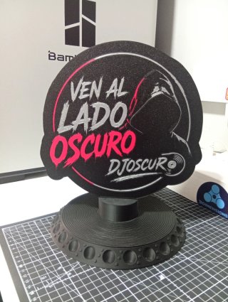 Logo DJ personalizzato Vieni al Lato Oscuro
