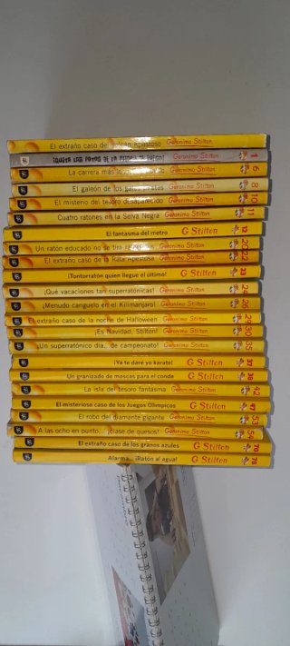 Libros geronimo stilton colección de bolsillo