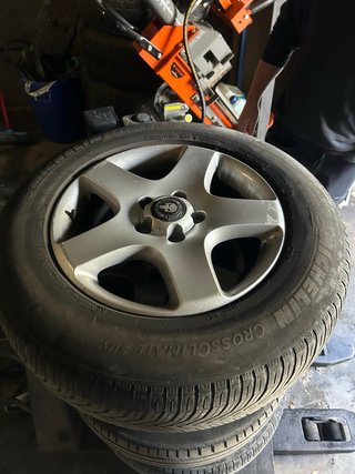 4 Llantas VW Touareg R5 TDI + neumaticos