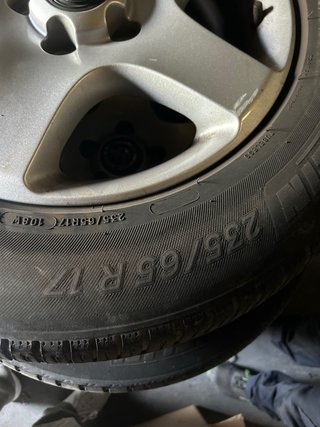 4 Llantas VW Touareg R5 TDI + neumaticos