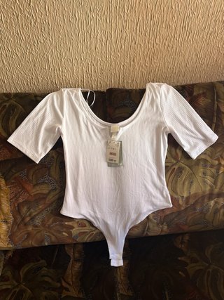 Body H&M Blanco Talla M