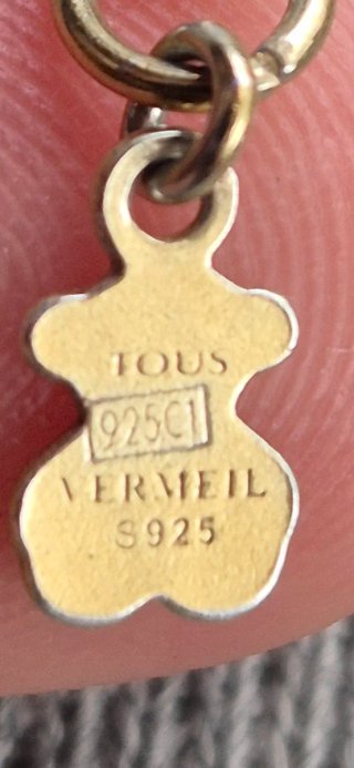 Pulsera Tous Vermeil S925 Believe in you