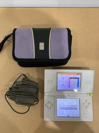 Nintendo DS Lite Bianca con custodia