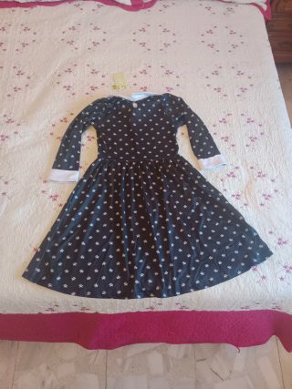 Vestido Miércoles Addams Niña