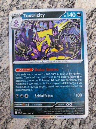 Carta Pokemon Toxtricity 140 PS
