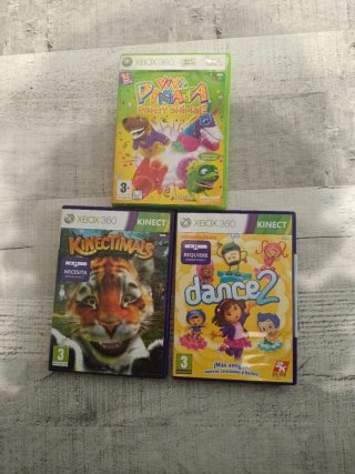 3 Giochi Xbox 360: Viva Piñata, Kinectimals, Dance