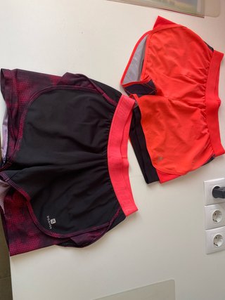 2 Pantalones Cortos Deportivos Domyos