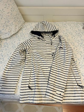 Chubasquero marinero Batela rayas mujer, talla S