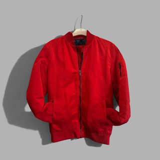 Cazadora Bomber Roja