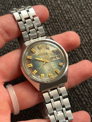Reloj Orient Automático Vintage Esfera Tropical