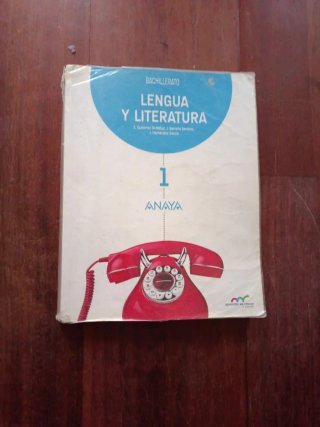 Libro Lengua y Literatura 1 bachillerato ANAYA