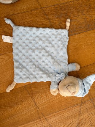 Doudou azul bebé peluche