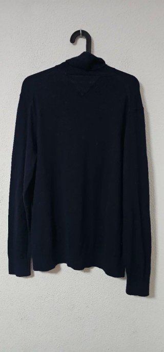 Jersey cuello alto azul Tommy Hilfiger