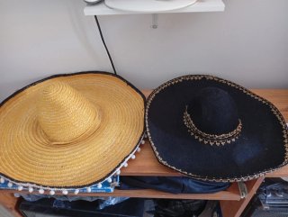 Set de 2 Sombreros Mexicanos