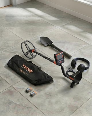 Detector de metales con accesorios