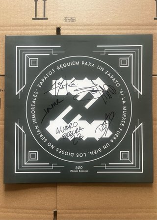 Vinilo ZAPATO3 Réquiem Edición Limitada Autografia