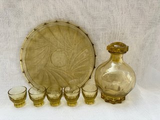 Conjunto licorera vintage