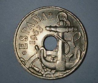Lote Moneda 50 céntimos España 1963