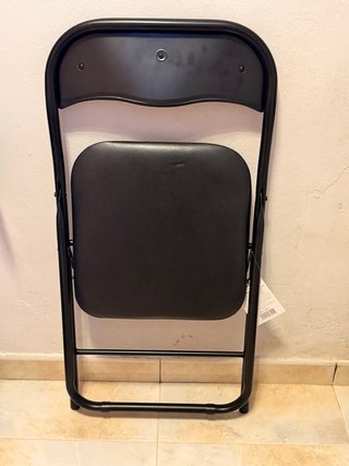 Silla Plegable Negra