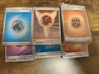 Lote de Cartas de Energía Pokémon