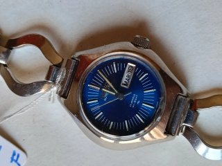Reloj Seiko Automático Mujer Esfera Azul