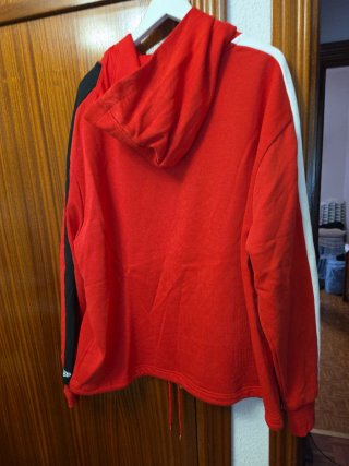 Sudadera New Era Chicago Bulls Roja