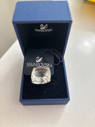Anillo Swarovski Cristal Transparente