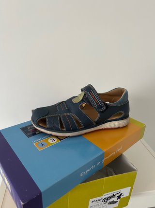 Sandalias Pablosky niño azul