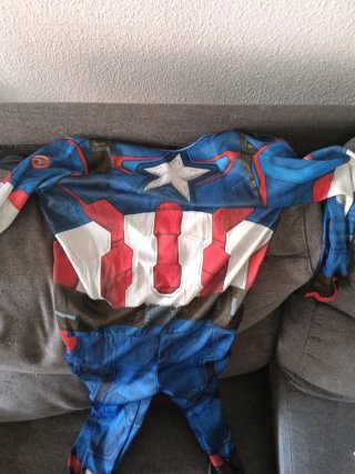 Disfraz Capitán América 7-8 años