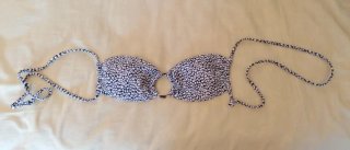 Sujetador bikini estampado con arandela relleno S