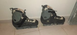 Patines Agresivos Negro y Gris