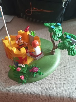 Playmobil Parque Infantil con Familia