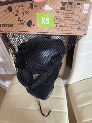 Protecciones Patinaje Oxelo Talla XS