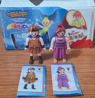 Pareja Playmobil Kinder Sorpresa Disney